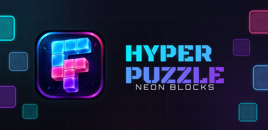 Hyper Puzzle: Neon Blocks