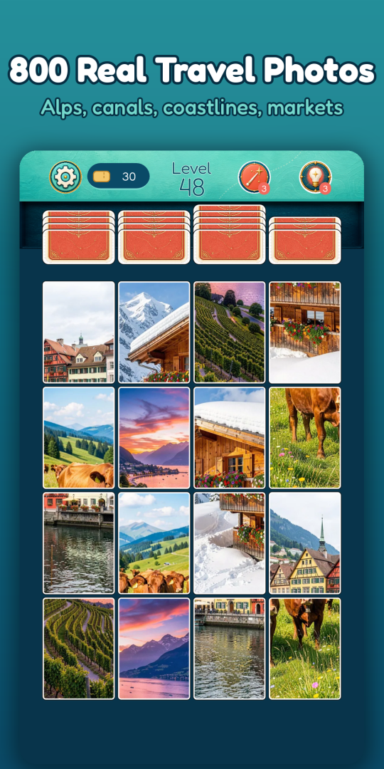 Level 48 — Alpine villages and vineyards