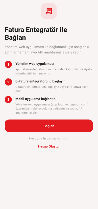 Connect with your faturaentegrator.com API key
